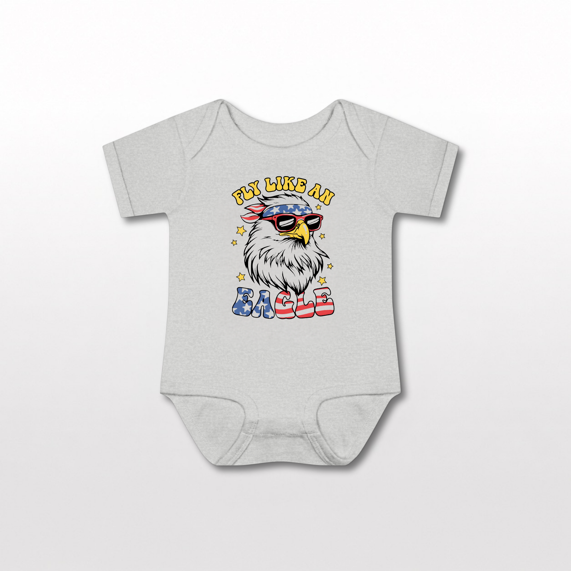 Fly Like an Eagle Baby Onesie by Lucy Lou & Emma Sue