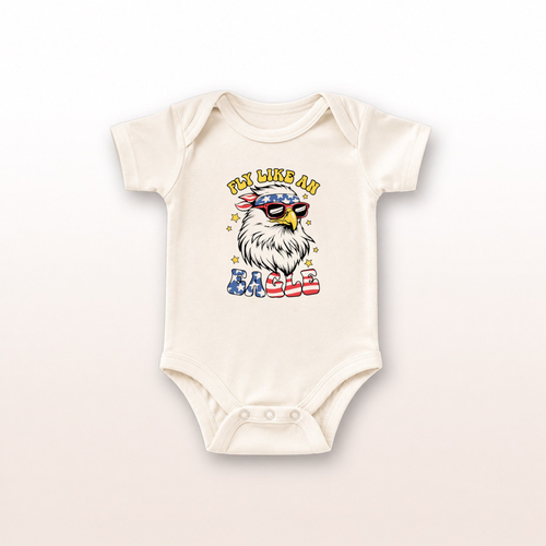 Fly Like an Eagle Baby Onesie by Lucy Lou & Emma Sue