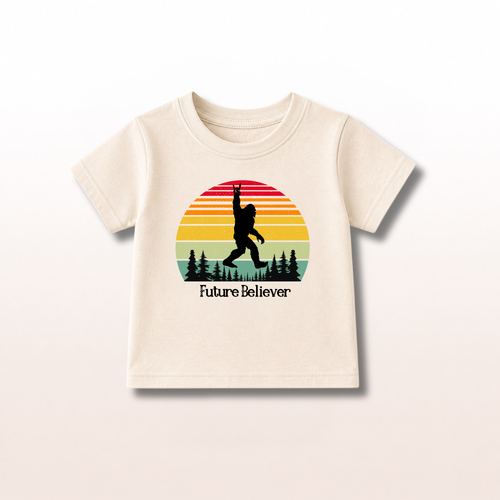 Bigfoot Sasquatch Toddler Tee by Lucy Lou & Emma Sue