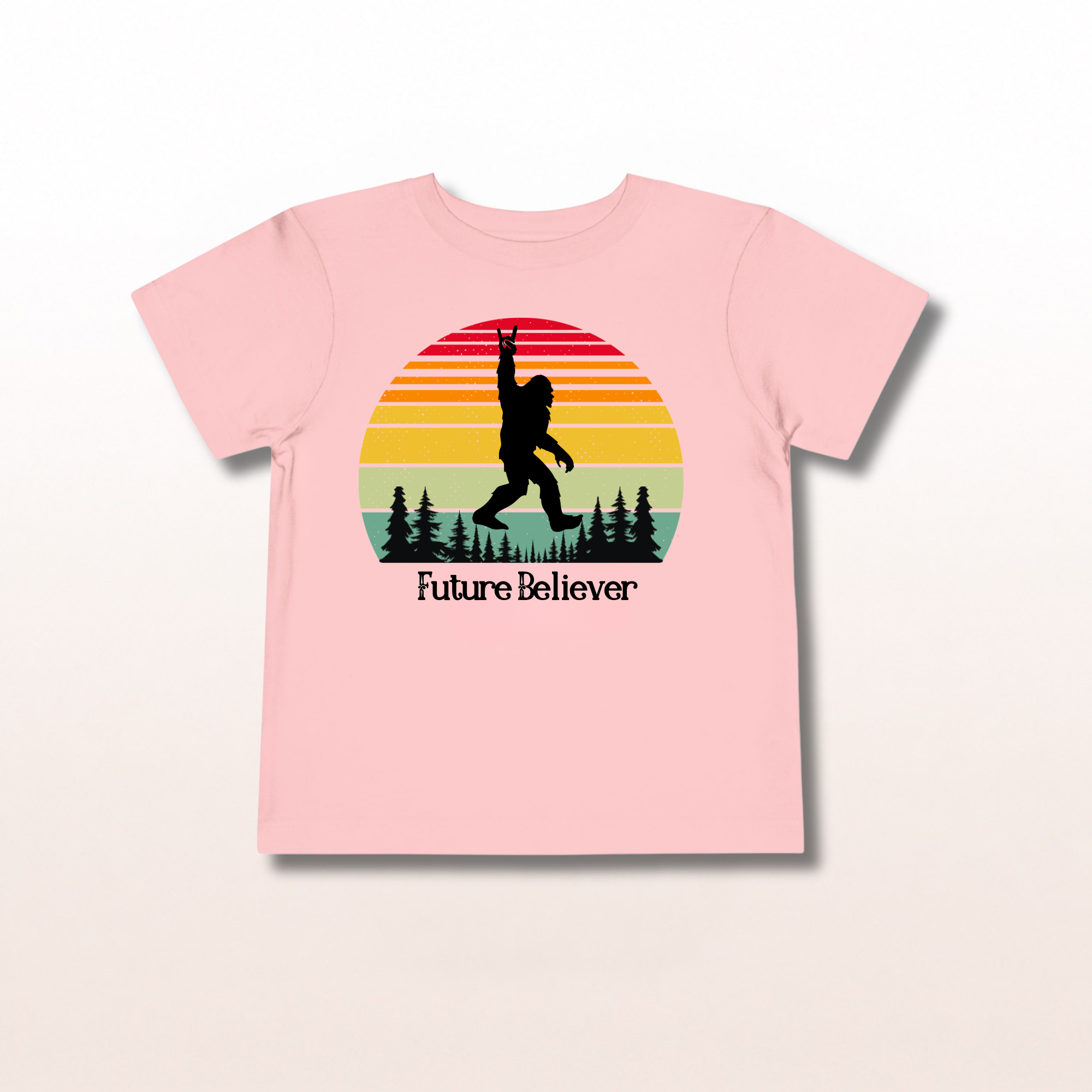 Bigfoot Sasquatch Toddler Tee by Lucy Lou & Emma Sue