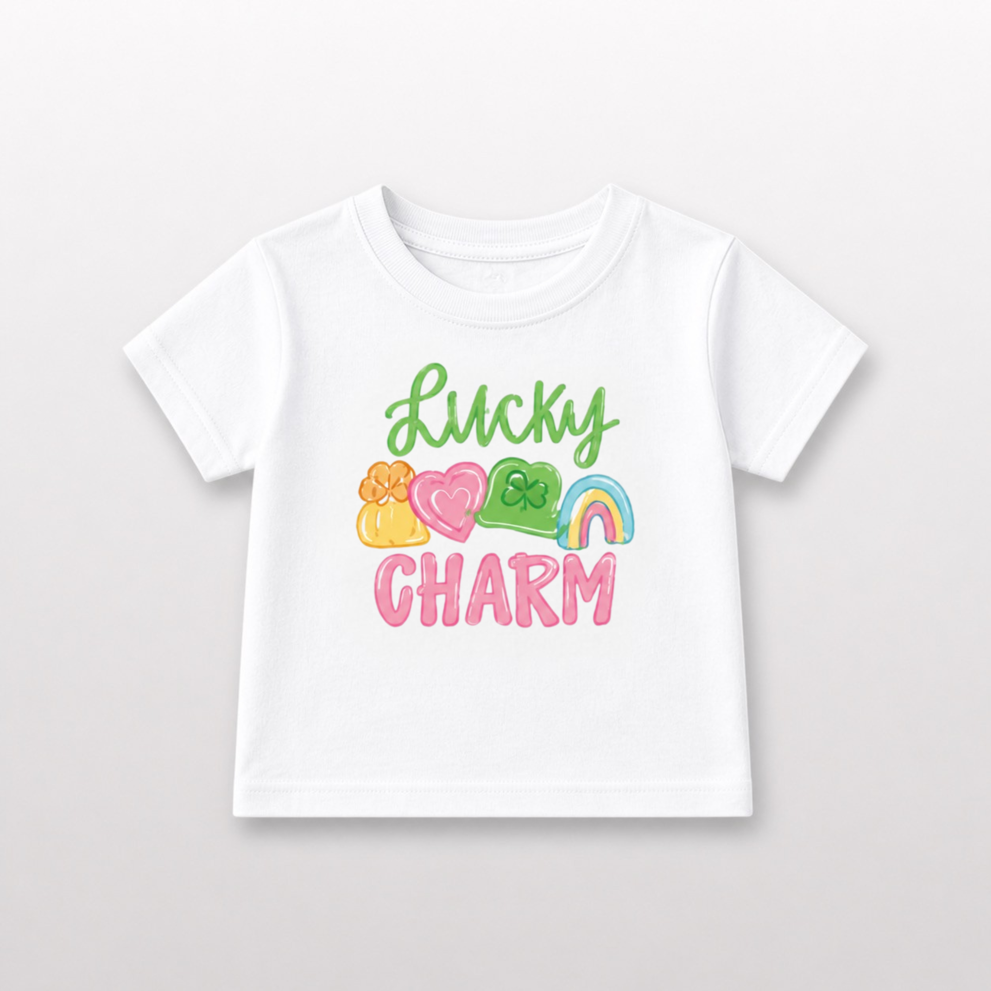 Lucky Charm Toddler T-shirt by Lucy Lou & Emma Sue