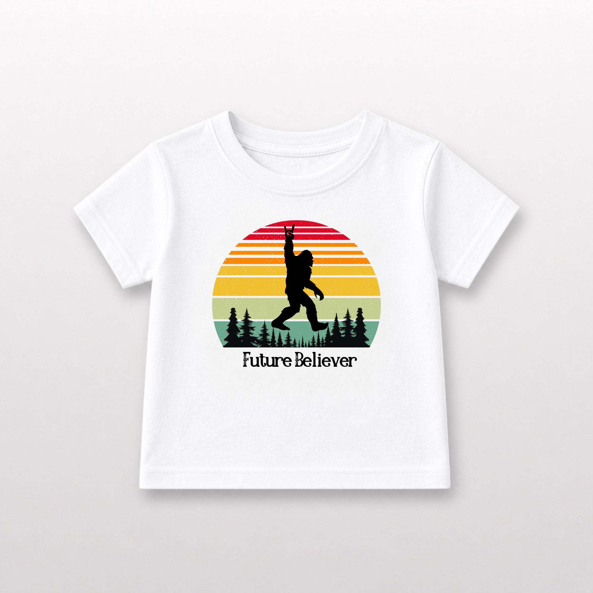 Bigfoot Sasquatch Toddler Tee by Lucy Lou & Emma Sue