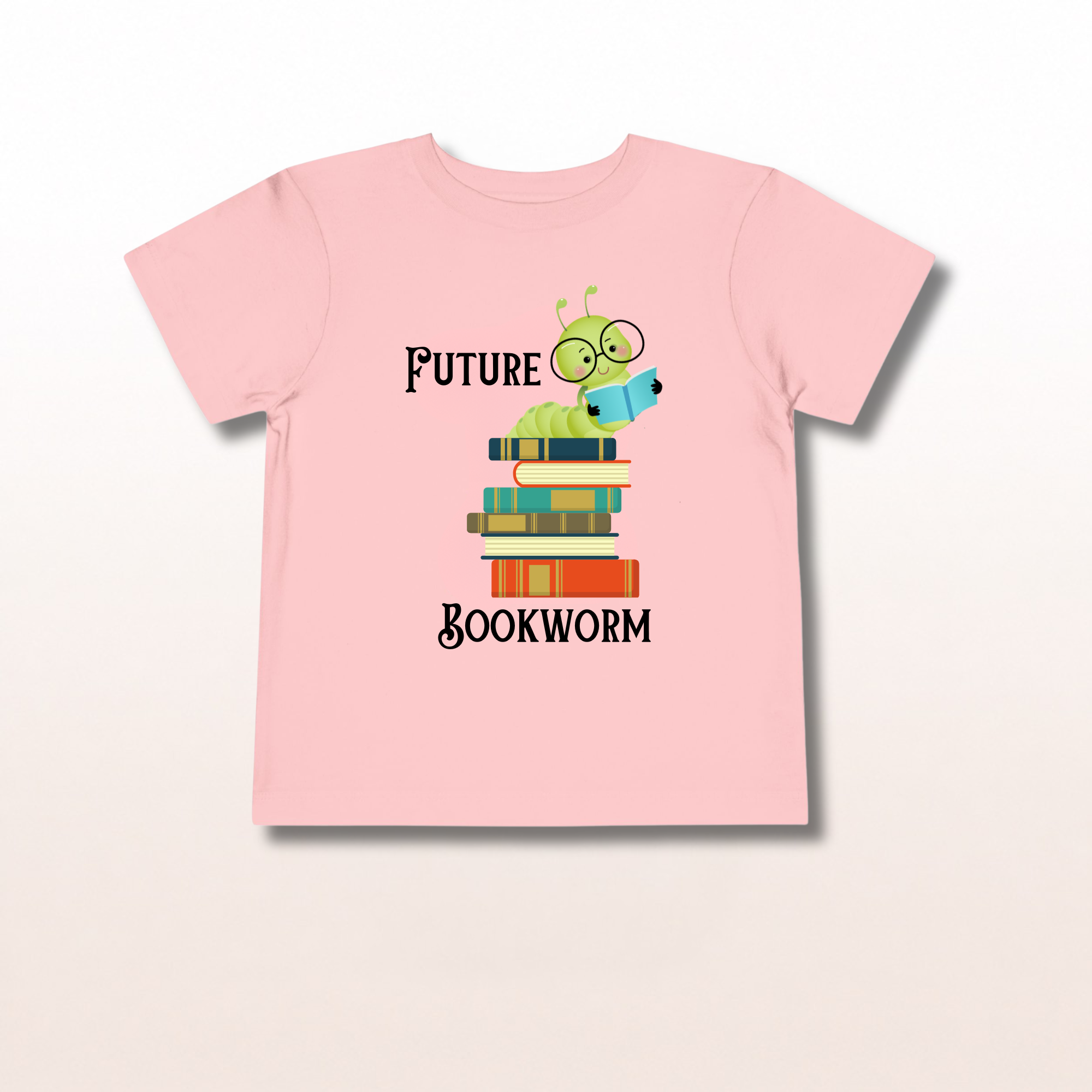 Future Bookworm Toddler Tee by Lucy Lou & Emma Sue