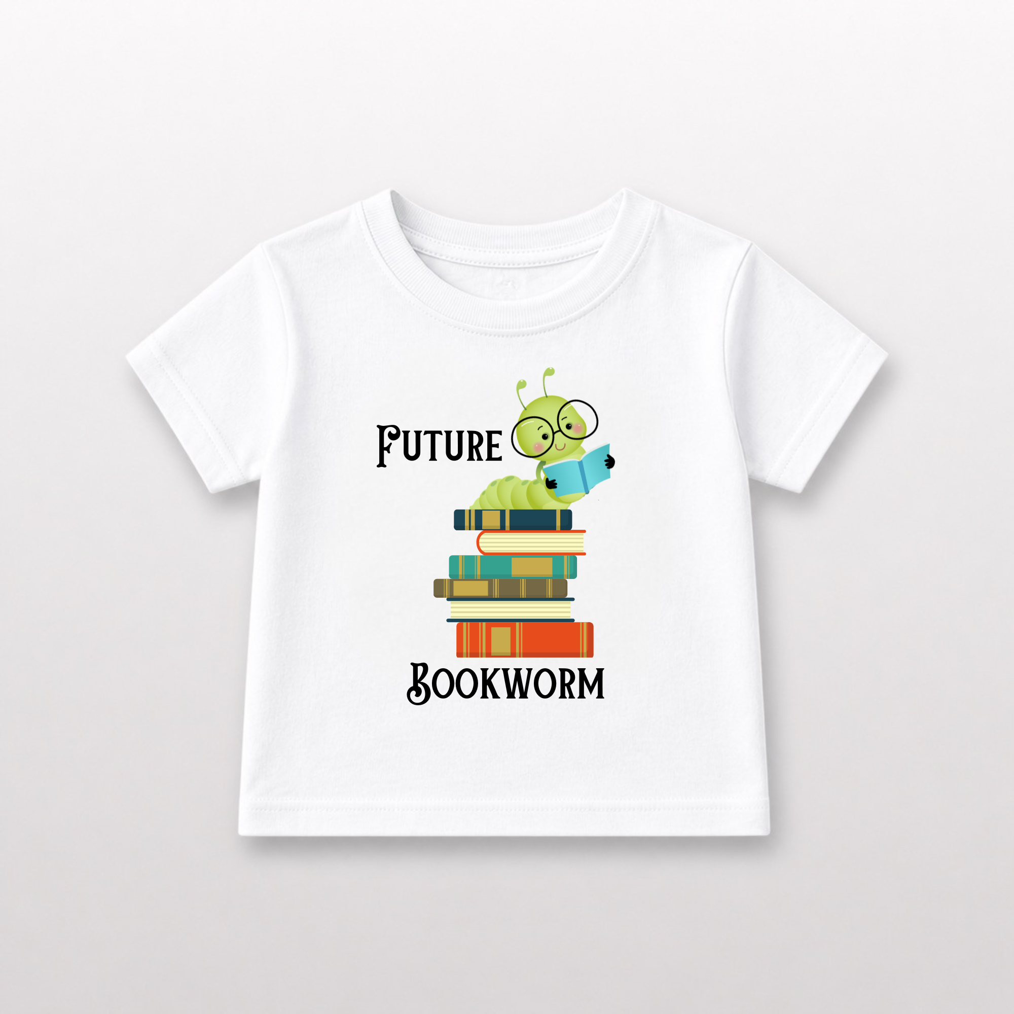 Future Bookworm Toddler Tee by Lucy Lou & Emma Sue