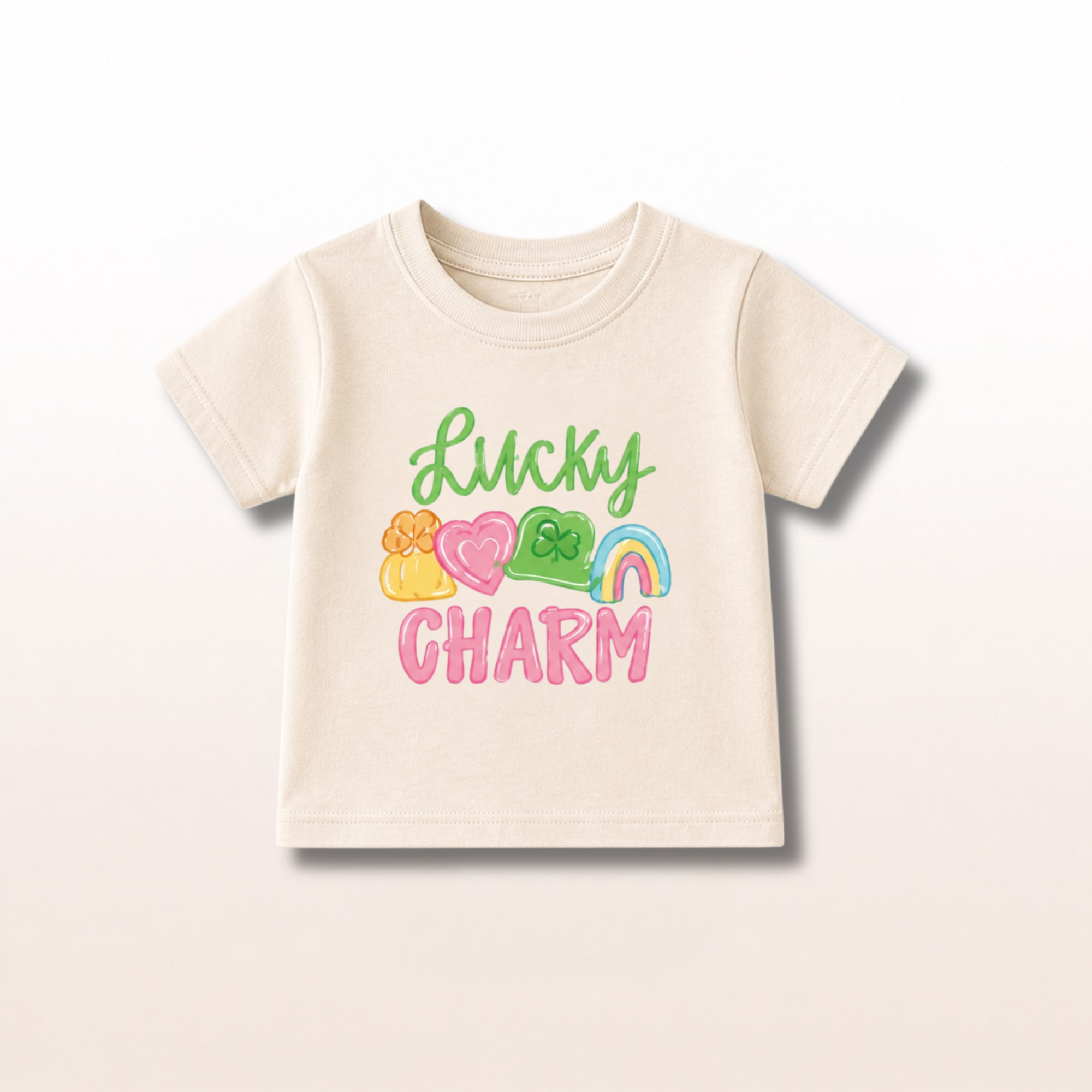 Lucky Charm Toddler T-shirt by Lucy Lou & Emma Sue