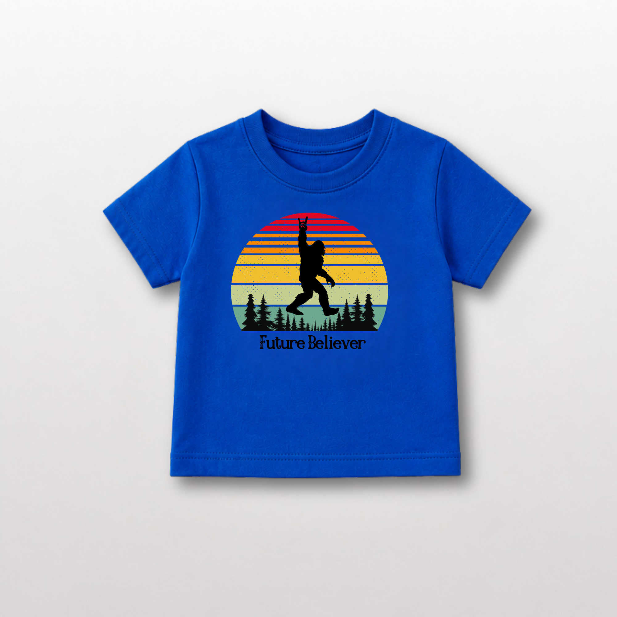 Bigfoot Future Believer Toddler Tee - T-Shirts from Lucy Lou & Emma Sue
